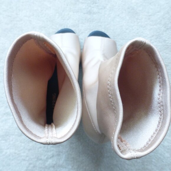 CALL IT SPRING tan pull-on sock mid-ankle booties - Picture 8 of 11